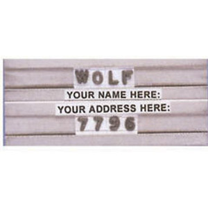 Wolf Legal Marker Set