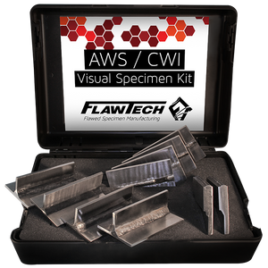 FlawTech AWS/CWI Visual Specimen Kit