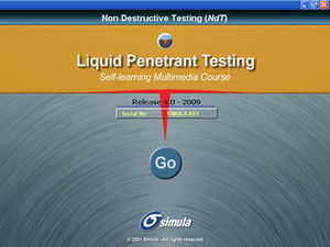 Simula Liquid Penetrant Testing