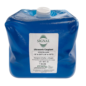 Echo Signal High Acoustic Impedance Couplant