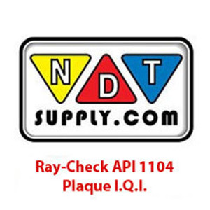 API 1104 Plaque Penetrameters / IQI's