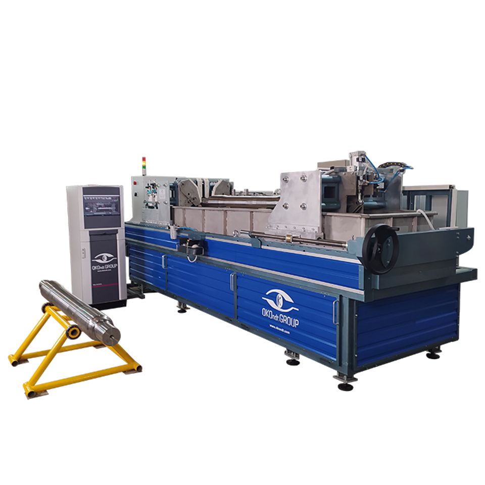 Ultrasonic Scanners Immersion and Manual OKOndt Railroad Axle