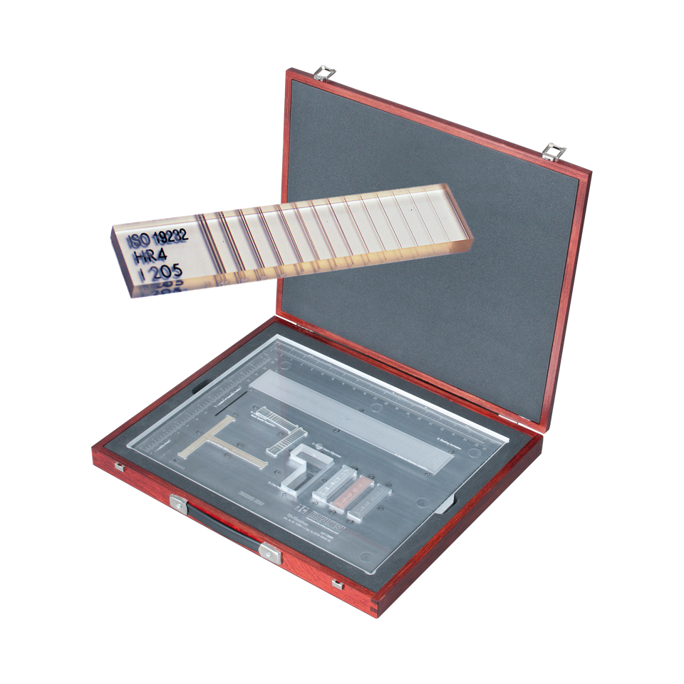 Duplex IQI CR Phantom Line Pair Gauges IQIs Wire Type IQI