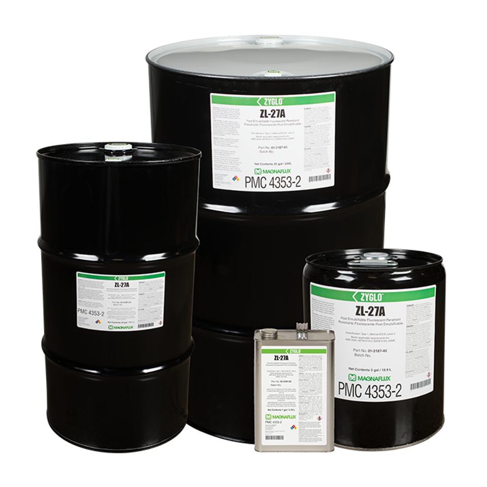 (Dye) Testing (LPI) Materials Fluorescent Post