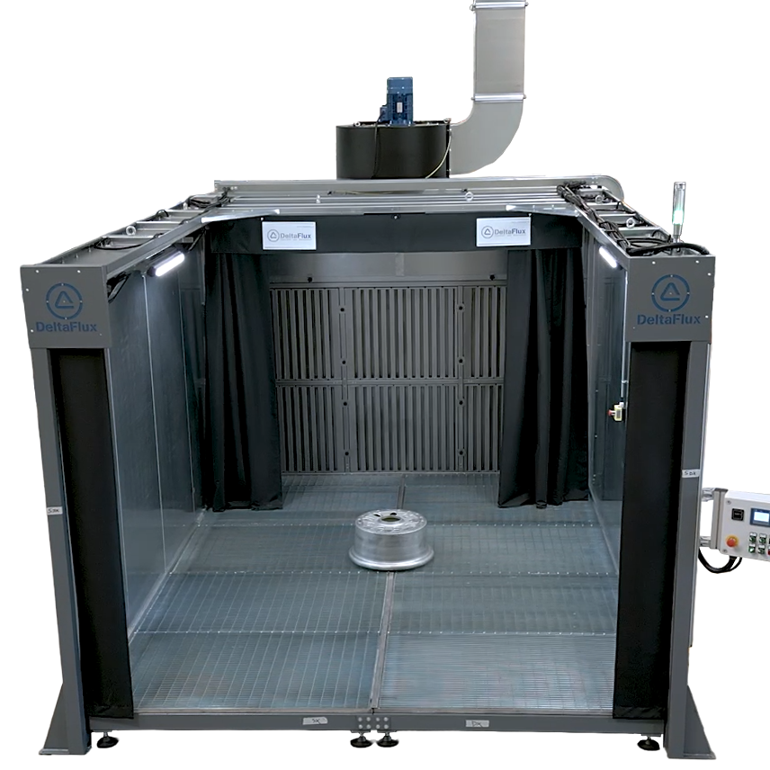 DeltaFlux Penetrant Inspection Cabin
