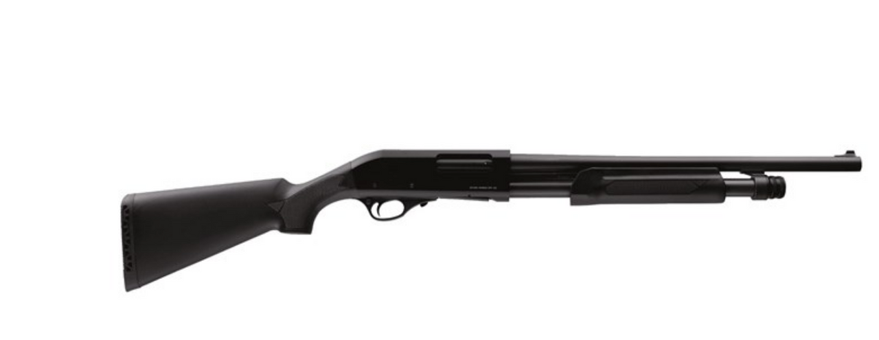 CZ 612 Home Defense Black 12 Gauge 3in Pump Shotgun - 18.5in - Black