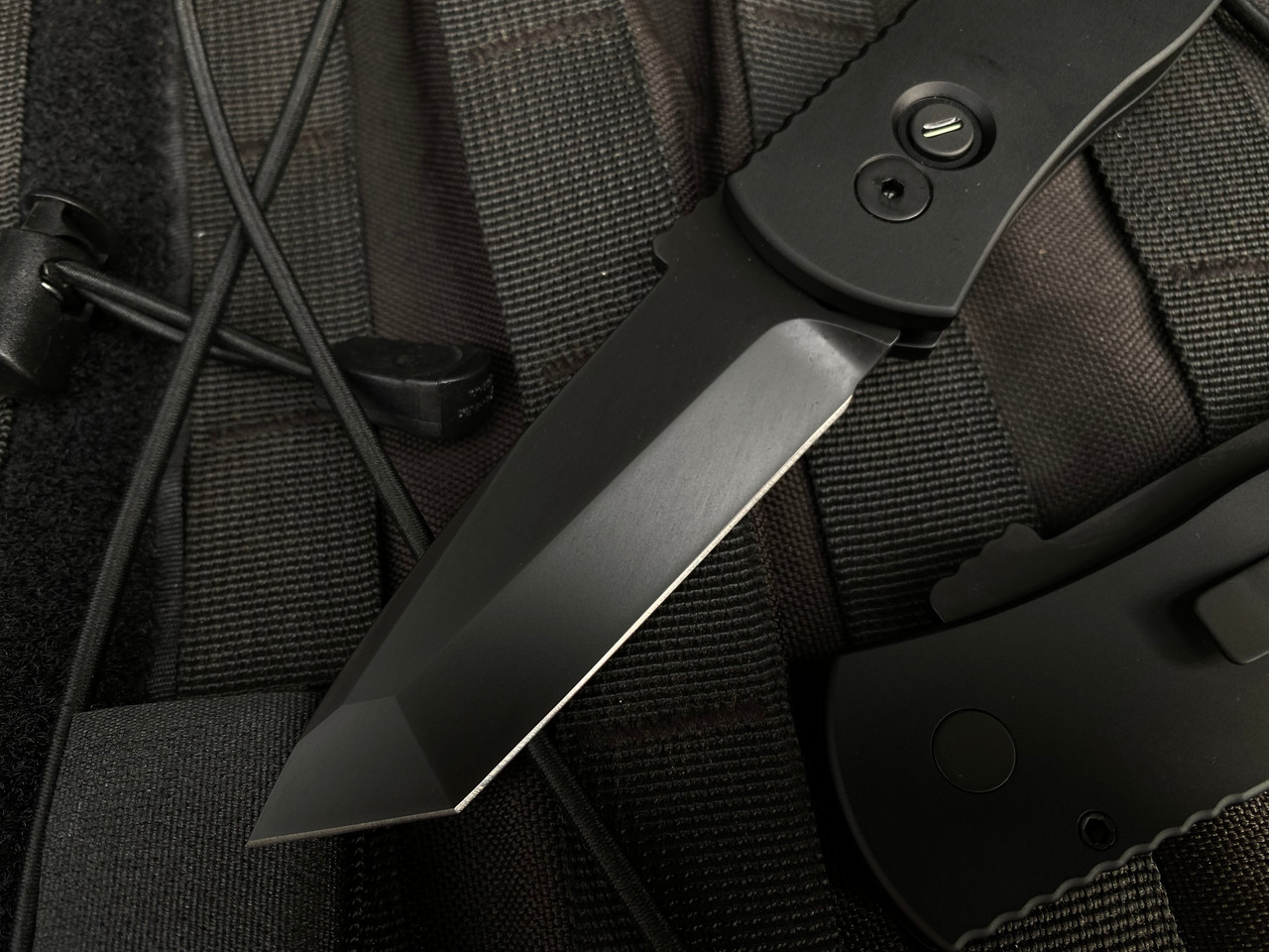 Pro-Tech Knives Emerson CQC7 Auto E7T01-BLUE @ SRKT Bead Blasted