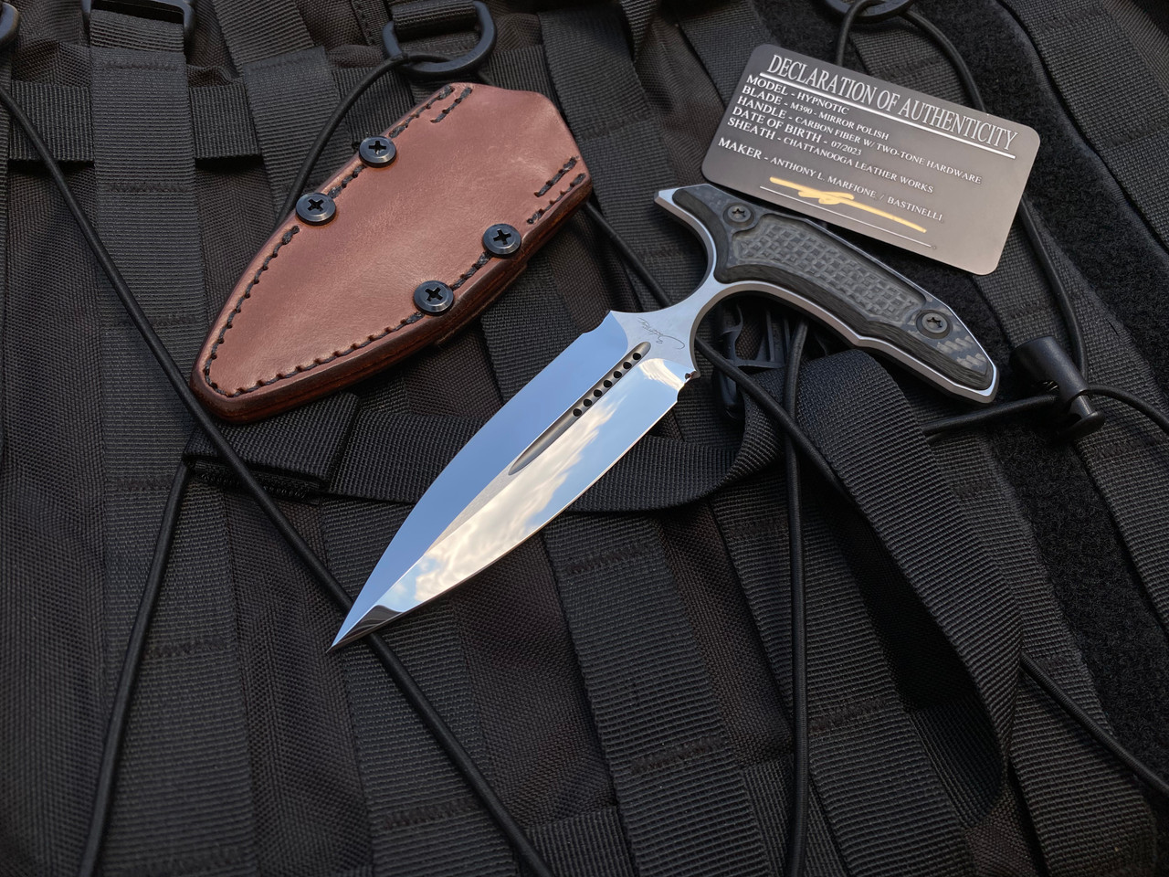 Marfione Custom Hypnotic | CF Scales - Mirror Blade | NTL