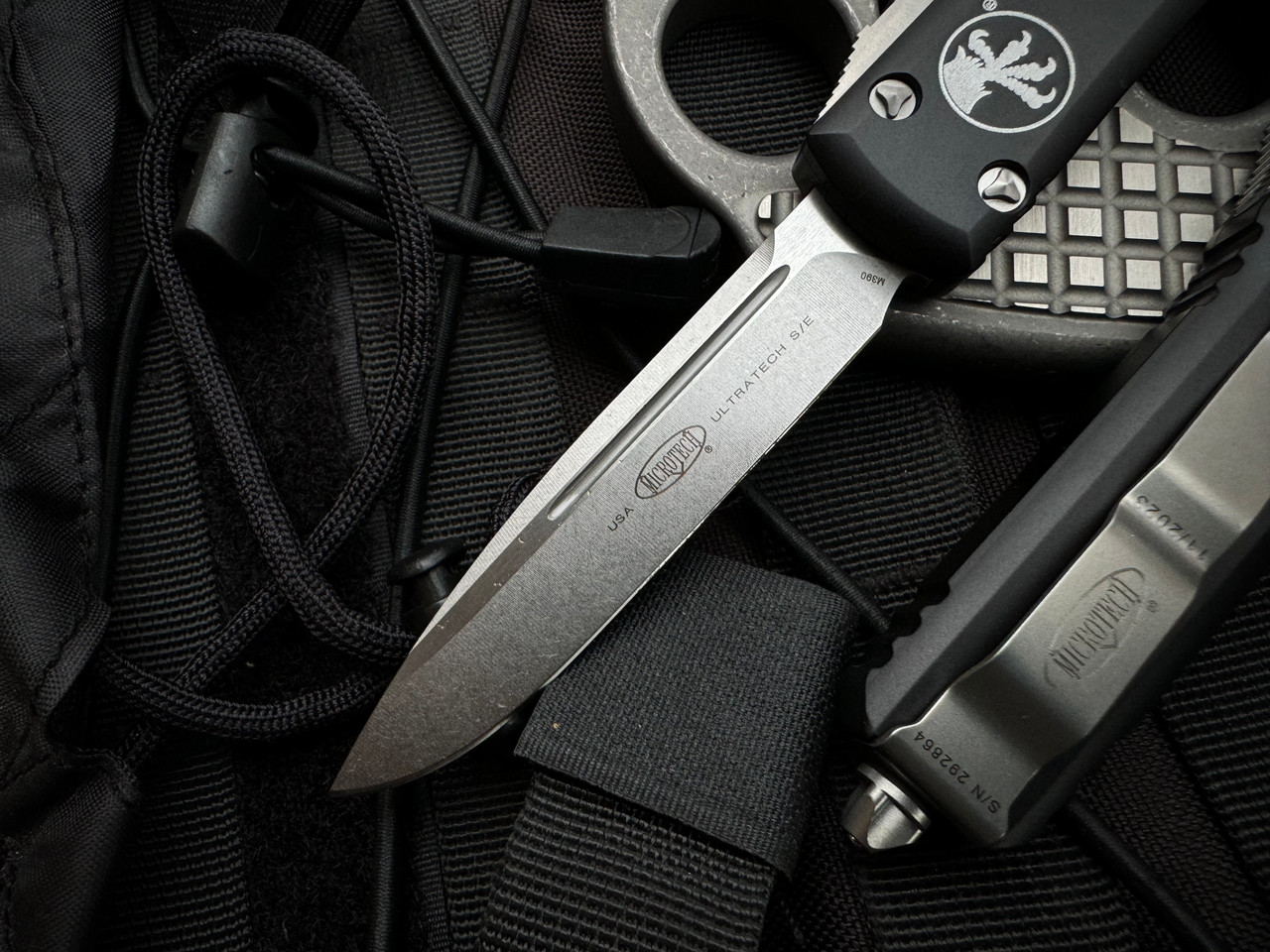 Microtech Ultratech S/E | Black Body Stonewashed | NTL