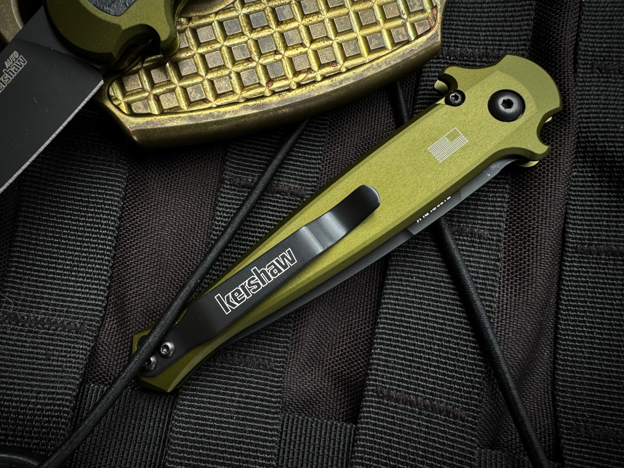 Kershaw Launch 15 Klappmesser – 8,9 Cm Klinge Aus CPM MagnaCut | Mit Canvas Micarta Griff