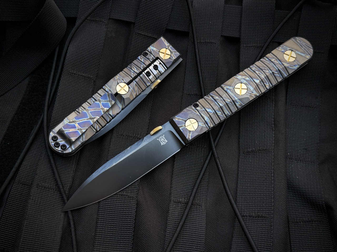 Les George/Allen Elishewitz EK Integral Dirk Folder Flamed