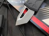Microtech Exocet T/E Black Aluminum Body w/ Apocalyptic Plain Edge Blade (1.9") 158-10AP