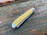 Case Yellow Synthetic Chrome Vanadium Mini Trapper
