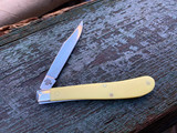 Case Yellow Synthetic Chrome Vanadium Slimline Trapper