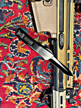 Marfione Custom DLC Mirror "F- OFF" Recurve Blade-Nashville Tactical Lounge-Mimeocase Tactical/ Nashville Tactical Lounge