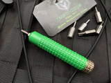 Heretic Knives Tool Kit Green with Bronzed Cap, 8 bits included H995