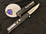 Buck Knives 256 Decatur Ball Bearing Flipper with Black G10 Handles and Plain Drop Point Blade 13058-Knives-Buck-Mimeocase Tactical/ Nashville Tactical Lounge