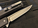 Buck Knives 256 Decatur Ball Bearing Flipper with Black G10 Handles and Plain Drop Point Blade 13058-Knives-Buck-Mimeocase Tactical/ Nashville Tactical Lounge