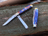Case Knives Patriotic Kirinite Smooth Mini Trapper 11209