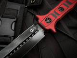 Heretic Knives Nephilim Red and Black G10 Handles 6.5” DLC D/E Blade H003-6A-REDBLK