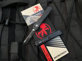 Microtech UTX-70 T/E Tactical Black Aluminum Body w/ Black Plain Edge Blade (2.4”) 149-1T