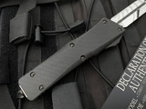 Marfione Custom Combat Troodon D/E Carbon Fiber Top w/ Mirror Polished Carbon Fiber Inlaid Blade (3.8”)