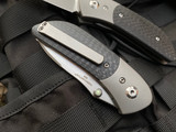 Terrain365 P38-AT Manual Thumbstud Folder Titanium Body w/ Terravantium Blade (2.75”)