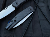Zero Tolerance Anso Slip Joint Folder Carbon Fiber Body w/ CPM 20CV Stonewashed Spearpoint Plain Edge Blade (2.6") 0235