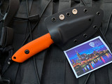 Pro-Tech SBR Fixed Blade Orange G10 Handle w/ S35VN DLC Plain Edge Blade (2.9”) LG511