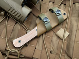 Hawk Creek Armory “Scout” Tan Micarta Handle OD Green Cerakote Blade SC003