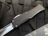Marfione Custom Hera S/E Prototype Black Anodized Body and Two Tone Hardware w/ Two Tone Diamondwash Finished Blade