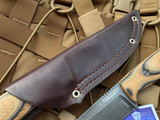 Bradford Knives Guardian4.5 Fixed Blade 3D G-Wood Scales w/ Sabre Grind CPM-3V Nimbus Finish Blade (4”)