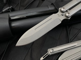 Terrain 365 Invictus Balisong Titanium Handles w/ Terravantium Spear Point Blade (3.75”)