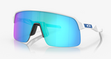 Oakley Sutro Lite Sunglasses Prizm Sapphire Lenses, Matte White Frame OO9463-1939