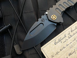 Medford Genesis T Titanium Folder Full PVD w/ Bronzed Hardware and S35VN PVD Drop Point Blade (3.3”)