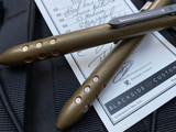 Blackside Customs Ink Pen Naval Brass Body w/ Titanium Pocket Clip and Stainless Internals