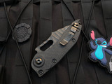 Marfione X Borka Stitch Auto Folder Full Carbon Fiber Body w/ DLC Two-Tone Hardware and DLC Rock Grind Blade