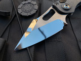 Marfione X Borka Stitch Auto Folder Full Carbon Fiber Body w/ DLC Two-Tone Hardware and DLC Diamond Wash Blade