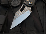 Marfione X Borka Stitch Auto Folder Full Carbon Fiber Body w/ Two-Tone Hardware and Satin Finished Rock Grind Blade