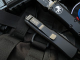 Microtech UTX-85 S/E Tactical Black Aluminum Body w/ Black Plain Edge Blade (3.11") 231-1T