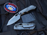 CKF Rotten Design Evo 3.0 Full DLC Titanium Body w/ M390 Satin DLC Blade (3.74”)