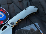 CKF Rotten Design Evo 3.0 Full DLC Titanium Body w/ M390 Satin DLC Blade (3.74”)