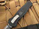 Benchmade Infidel D/E Black Aluminum Body w/ D2 Black Plain Edge Blade (3.95”) 3300BK