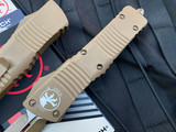 Microtech Combat Troodon D/E Full Tan Cerakote Body w/ Tan Cerakote Plain Edge Blade (3.8”) 142-1CTA