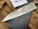 Bradford Knives 8 Inch Chef Knife Textured G-Wood Scales w/ AEB-L Stonewashed Blade (8”) CHEF-AEB-L-115