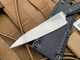 Bradford Knives Paring Knife Textured Black G10 Scales w/ AEB-L Stonewashed Blade (3.8”) PARING-AEB-L-101