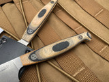 Bradford Knives Paring Knife Textured G-Wood Scales w/ AEB-L Stonewashed Blade (3.8”) PARING-AEB-L-115