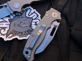 Demko AD20.5 SharkLock Textured Ti Body w/ Stonewashed Sharkfoot Blade (3”)