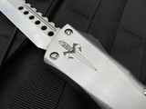 Marfione Custom Combat Troodon Hellhound Full Stainless Steel Body w/ Mirror Polished Blade and Carbon Fiber Switch