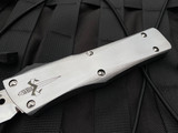 Marfione Custom Combat Troodon Hellhound Full Stainless Steel Body w/ Mirror Polished Blade and Carbon Fiber Switch
